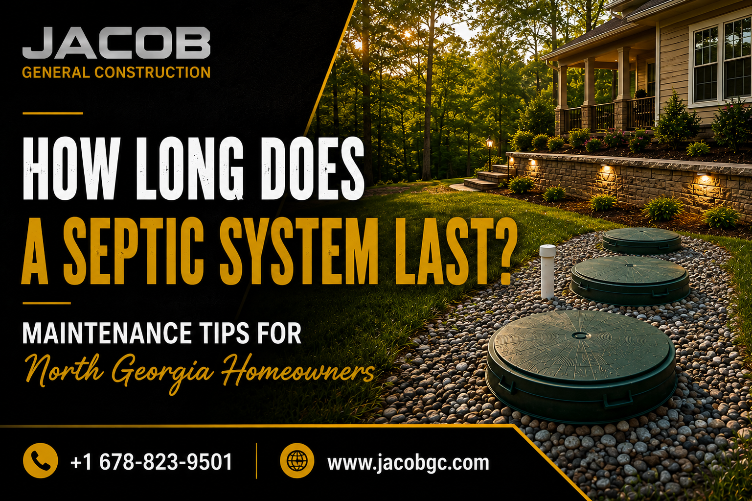 How Long Does a Septic System Last? Maintenance Tips for North Georgia Homeowners