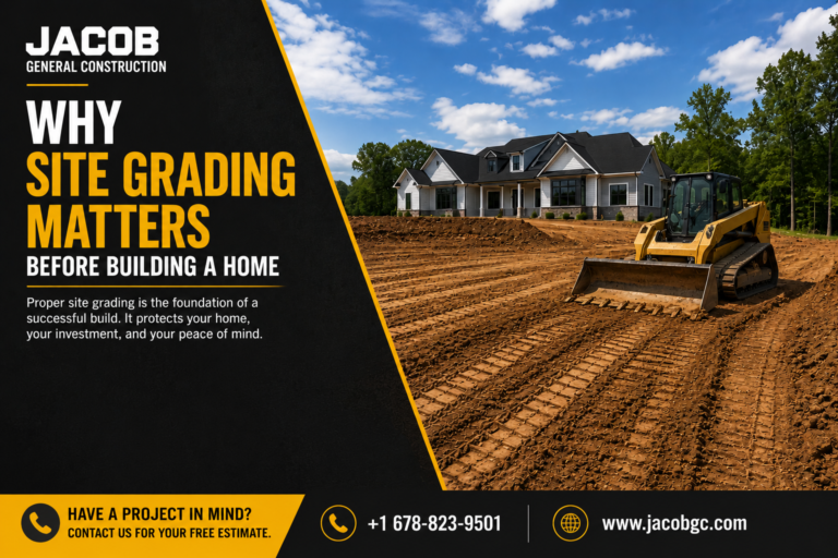 Why Site Grading Matters Before Building a Home