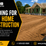 Grading for New Home Construction