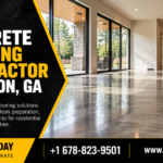 Concrete Flooring Contractor in Milton, GA