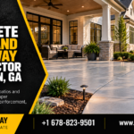 Concrete Patio and Walkway Contractor in Milton, GA