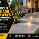 Concrete Steps and Walkways Construction Services in Alpharetta, GA