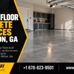 Garage Floor Concrete Services in Milton, GA